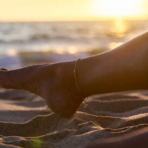 Ocean Heart Anklet